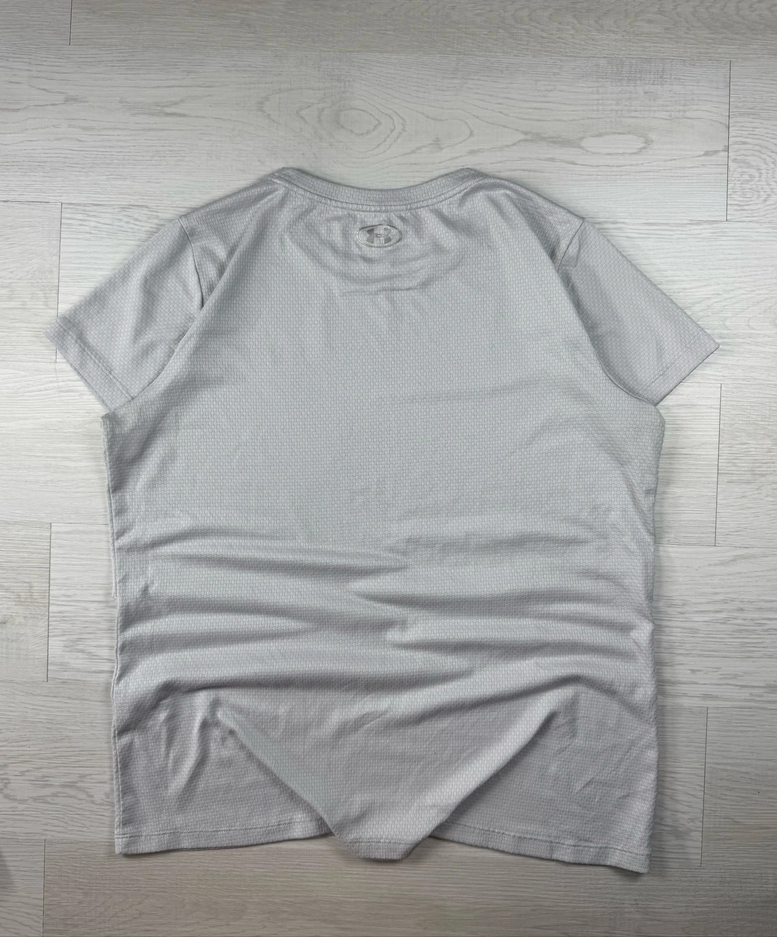 Under Armour T-shirt femme en maille HeatGear Tech Novelty Gris L – photo 13